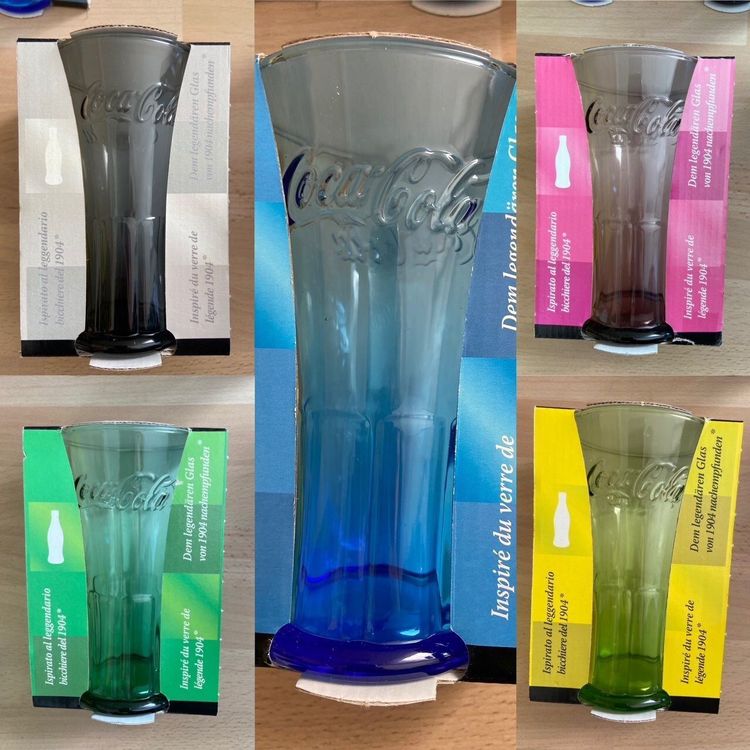 MC Donalds Coca Cola Gläser Glas Set Kaufen auf Ricardo