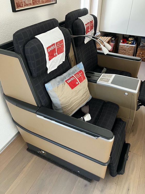 Swissair Business Class Sitze Flugzeug Passagier Sitze Kaufen Auf