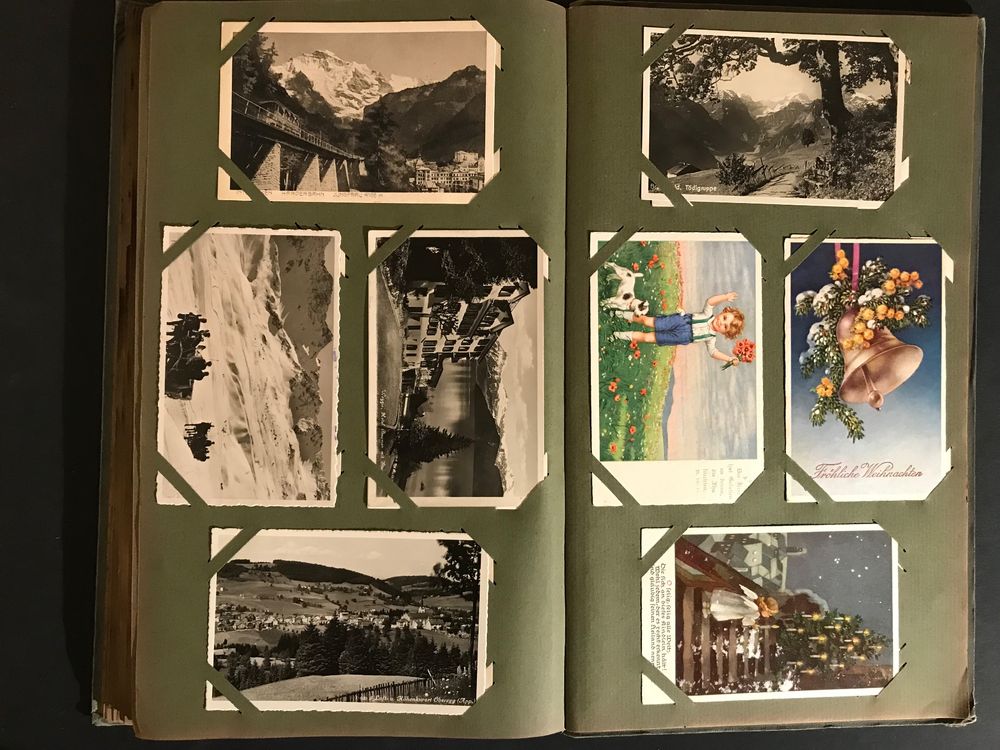 Antike Postkarte Album 300 PK Schweiz Kaufen Auf Ricardo