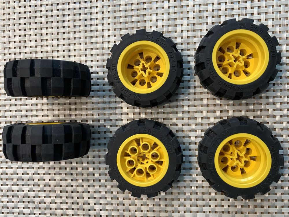 Lego Technik R Der Felgen Gelb Lot Kaufen Auf Ricardo