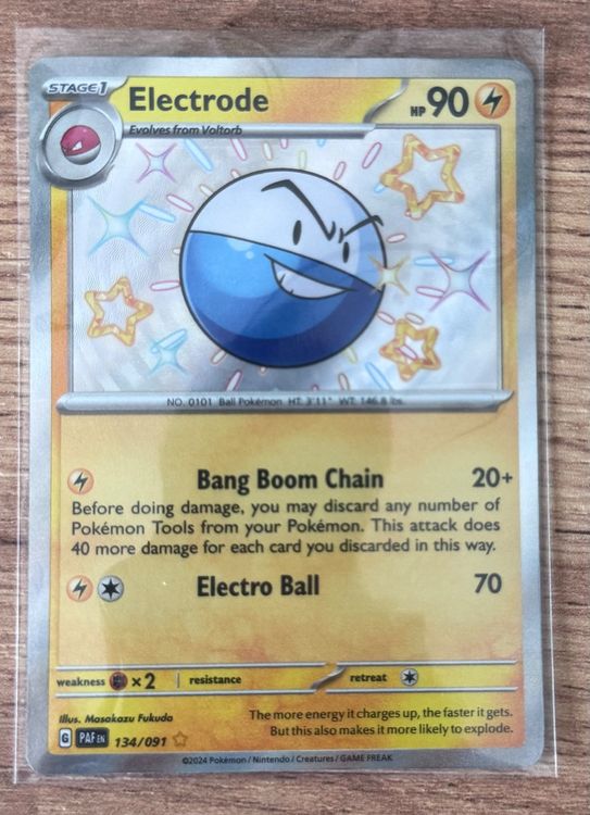 Electrode Baby Shiny Pokemon Paldean Fates Paf Kaufen Auf Ricardo