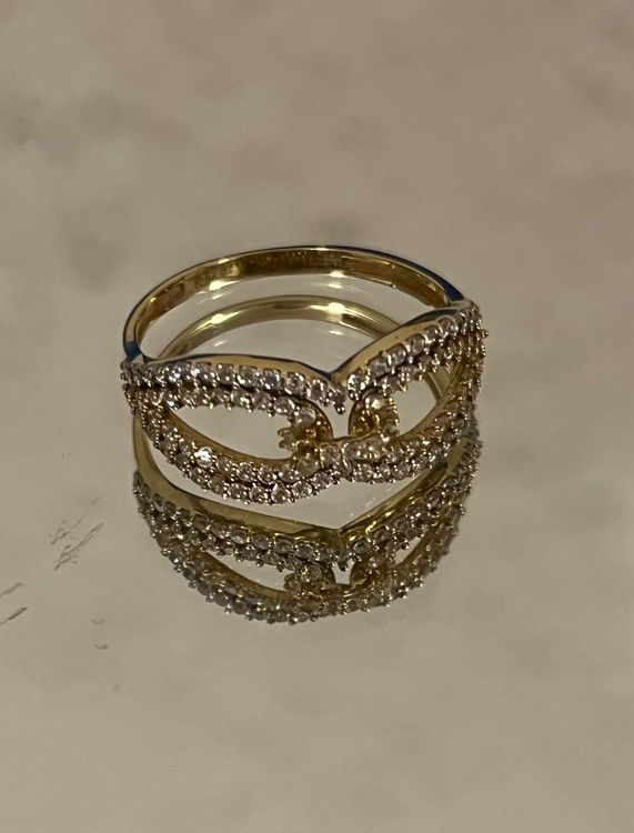 Gelbgold Ring Gepunzt Gr Vintage Mit Box Kaufen Auf Ricardo