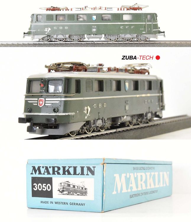 Märklin 3050 E Lok Ae 6 6 Zürich SBB H0 WS Analog mit OVP Kaufen auf