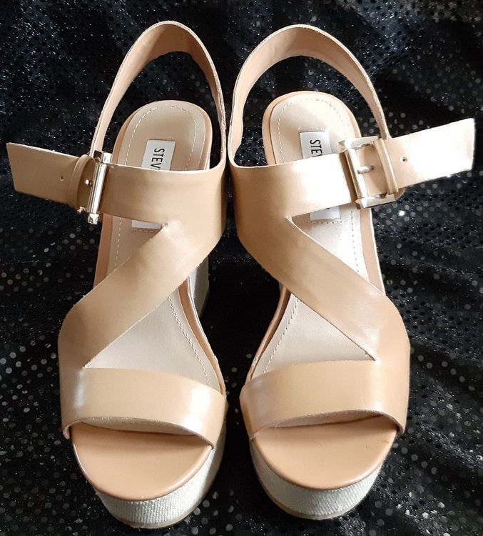 Steve Madden Damen Sandale Beige Gr Kaufen Auf Ricardo