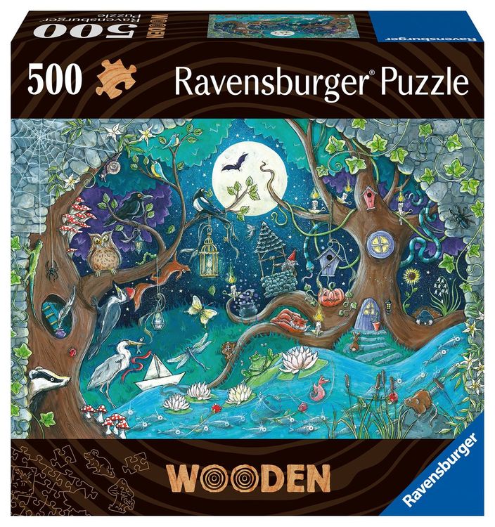 Ravensburger Wooden Puzzle Teile Fantasy Forest Kaufen Auf Ricardo