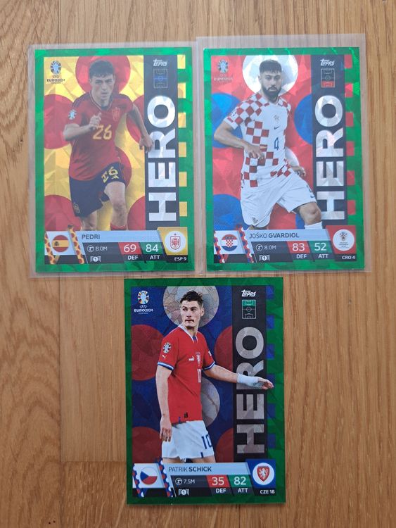 Topps Match Attax Uefa Euro Em Hero Green Emerald Pedri Kaufen