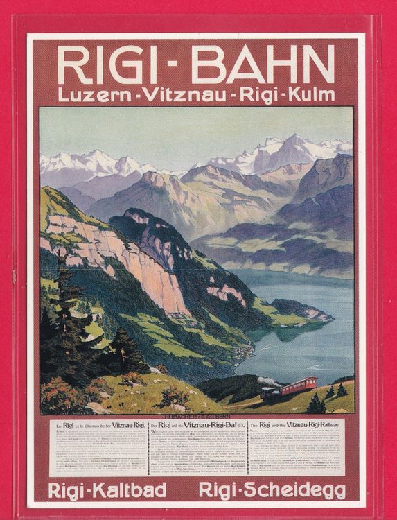 Rigi Bahn Luzern Vitznau Rigi Kulm Kaufen Auf Ricardo