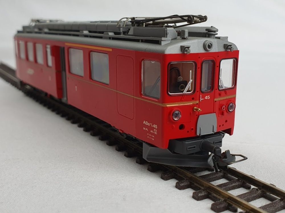 Bemo 1266 115 RhB ABe 4 4 Triebwagen 45 Bernina Analog OVP Kaufen