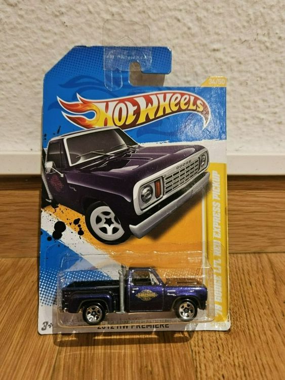 Hot Wheels 78 Dodge LI L Red Express Pickup Kaufen Auf Ricardo