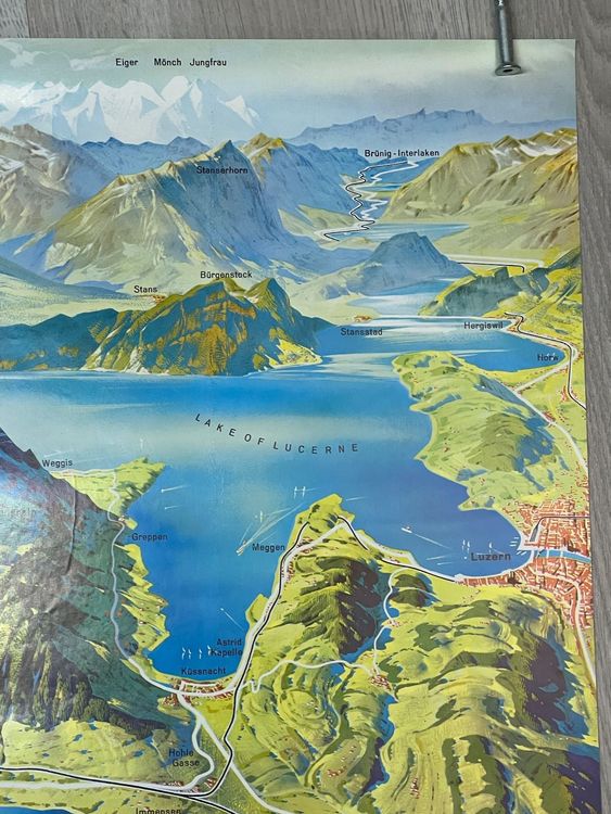 Plakat Arth Rigi Vierwaldstätter See Zentralschweiz Kaufen auf Ricardo