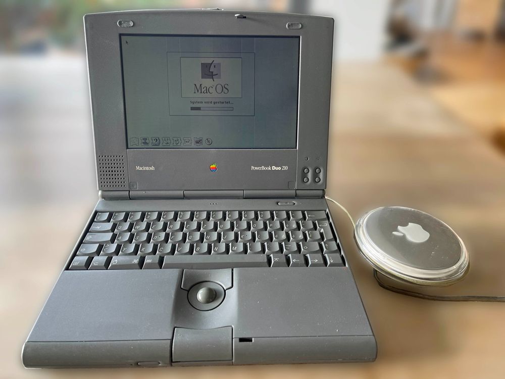 Vintage Powerbook Duo 210 MacOS 7 6 1 Kaufen Auf Ricardo