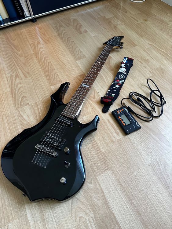 E Gitarre Ltd F Inkl Stimmger T Und Tasche Kaufen Auf Ricardo