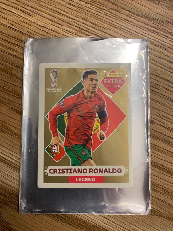 Panini Qatar Ronaldo Extra Sticker Gold Kaufen Auf Ricardo