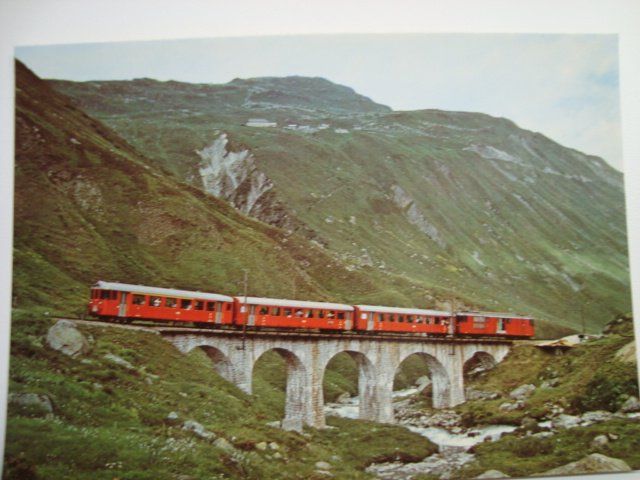 FO Furka Oberalp Bahn Pendelzug Triebwagen Deh 4 4 I Serie 5 Kaufen