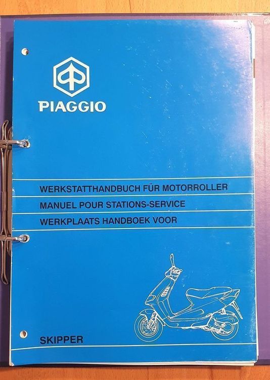 Original Piaggio Werkstatthandbuch Kaufen Auf Ricardo