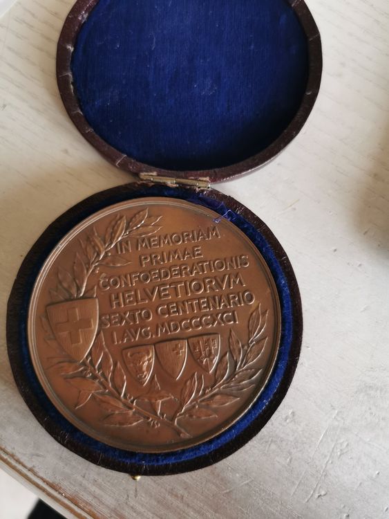 Medaille Jahre Eidgenossenschaft Kaufen Auf Ricardo