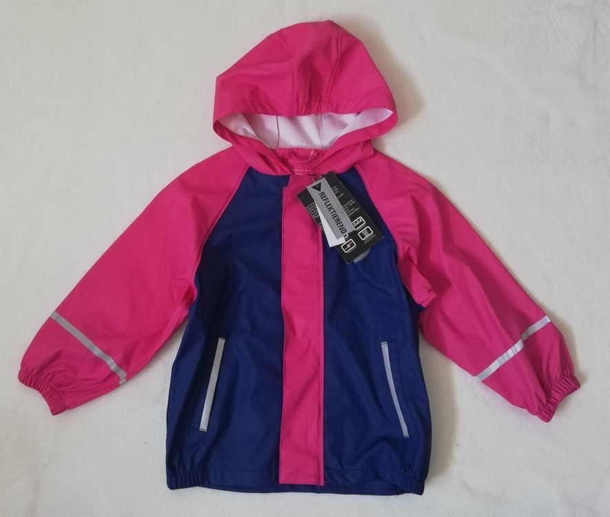 Regenjacke Gr 110 Neu pink blau Mädchen Kaufen auf Ricardo