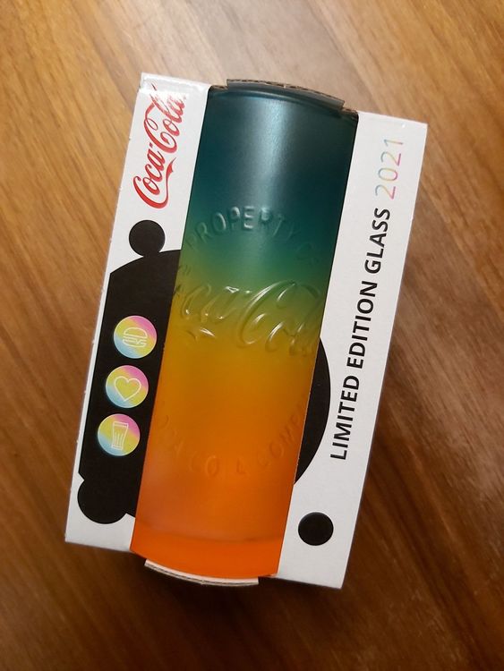 Rainbow Coke Glas Coca Cola Mc Donalds Kaufen Auf Ricardo