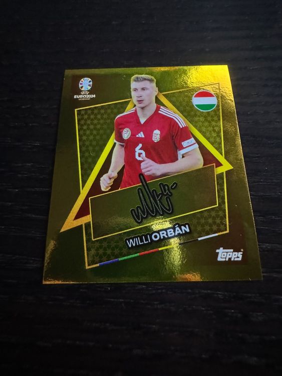 Topps Euro Orban Hun Sp Gold Kaufen Auf Ricardo