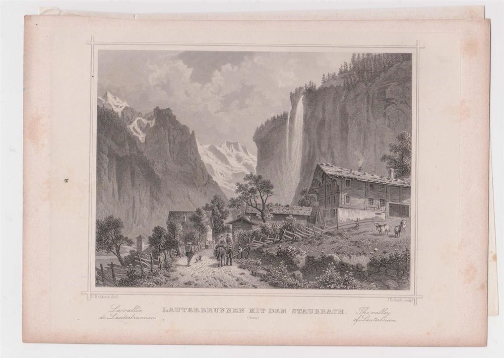 Lauterbrunnen Mit Dem Staubbach Kaufen Auf Ricardo