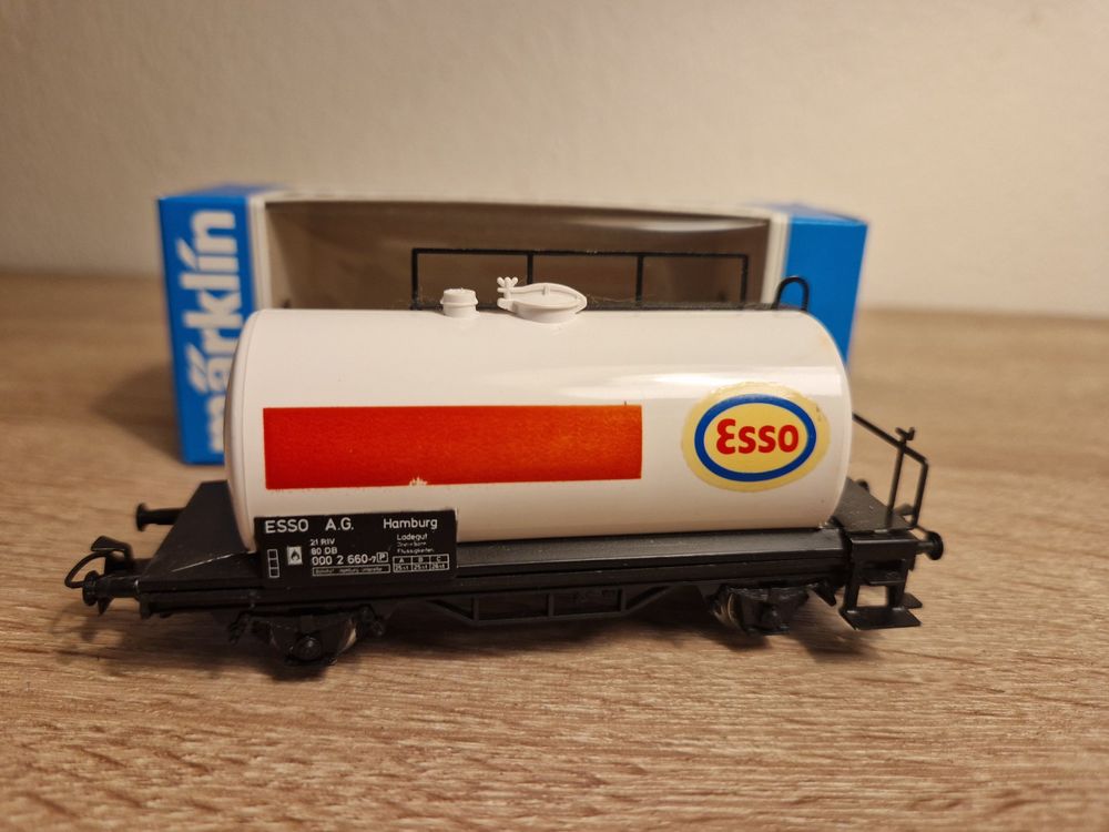 Märklin 4441 Kesselwagen Esso DB H0 OVP NEU Kaufen auf Ricardo