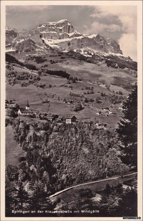 Spiringen UR 1934 Luftbild Dorf Sommer Kaufen Auf Ricardo