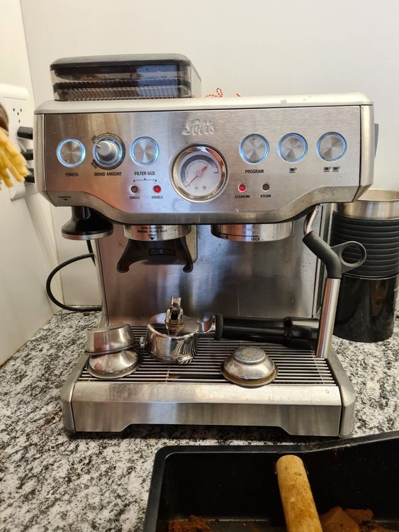 Solis Barista Pro Espressomaschine Mit Mahlwerk Kaufen Auf Ricardo