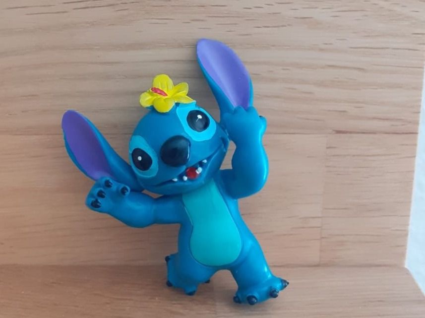 Sammelfigur Stitch Ca Cm Setzkasten Cake Topper Acheter Sur Ricardo