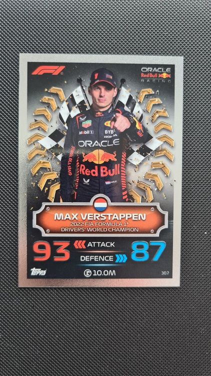 Topps Turbo Attax F Max Verstappen World Champion Kaufen