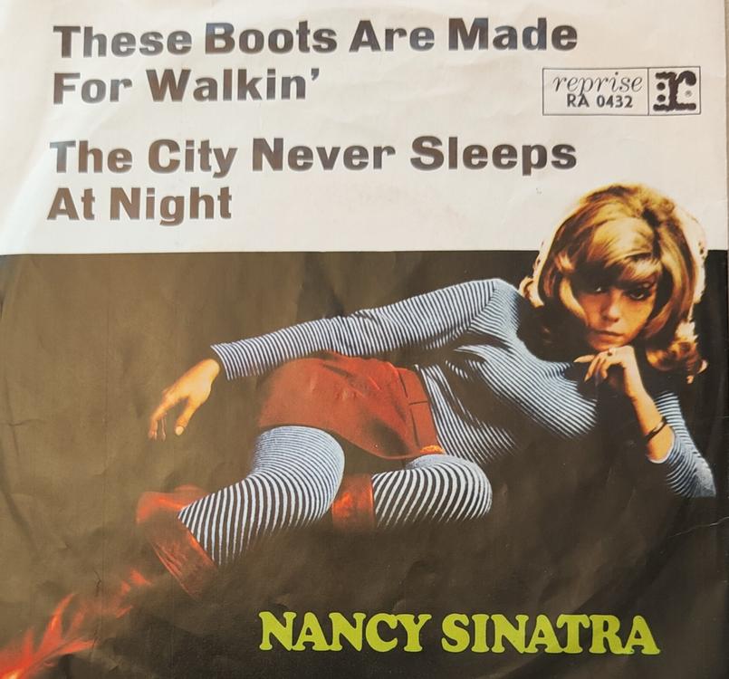 Vinyl Single Nancy Sinatra These Boots Are Made For Walkin Kaufen Auf Ricardo