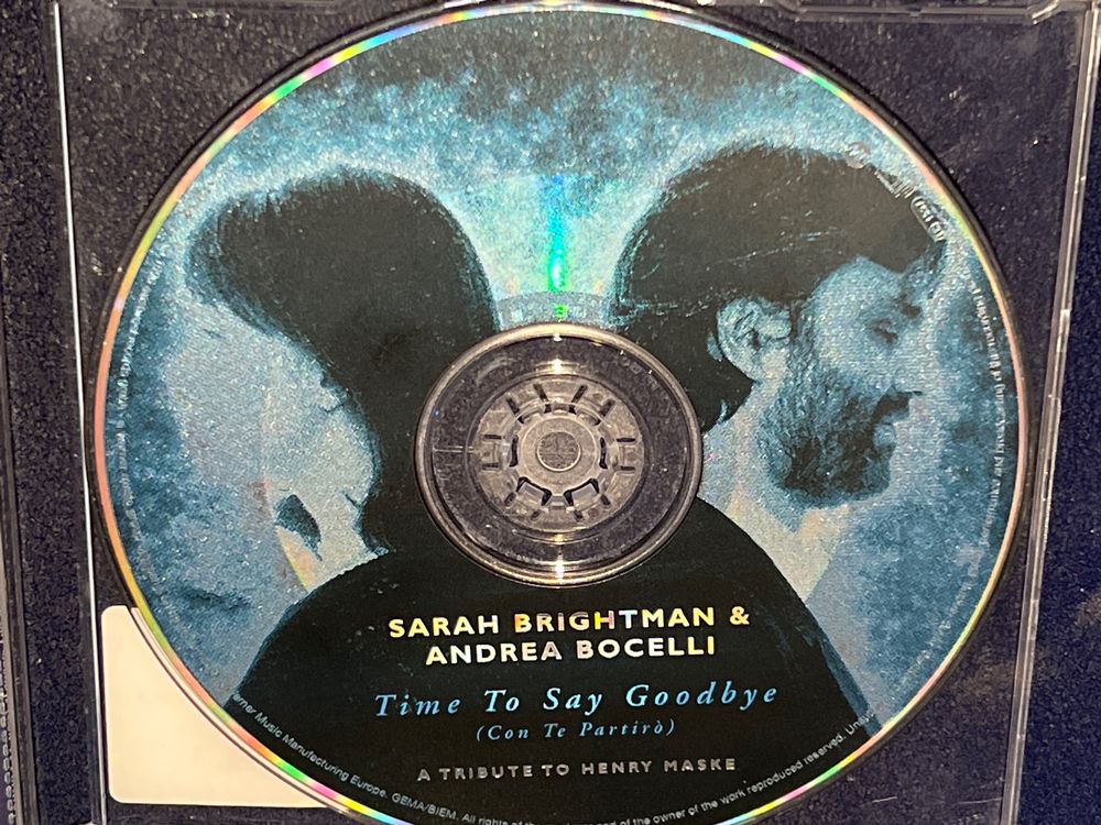 CD Time To Say Goodbye Sarah Brightman Andrea Bocelli Kaufen