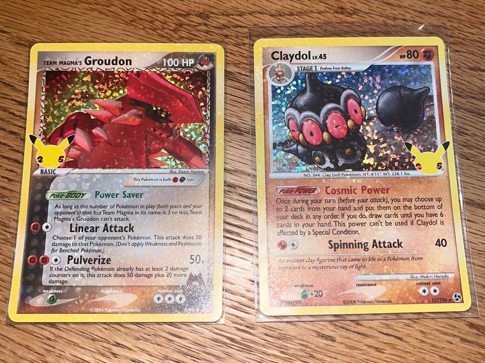 Pokemon Celebrations Groudon Claydol Holo Bleed Kaufen Auf Ricardo