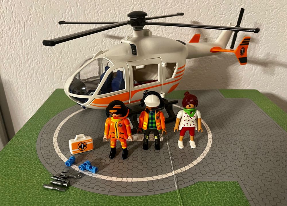 Playmobil Rettungshelikopter Set Nr 70048 Kaufen Auf Ricardo