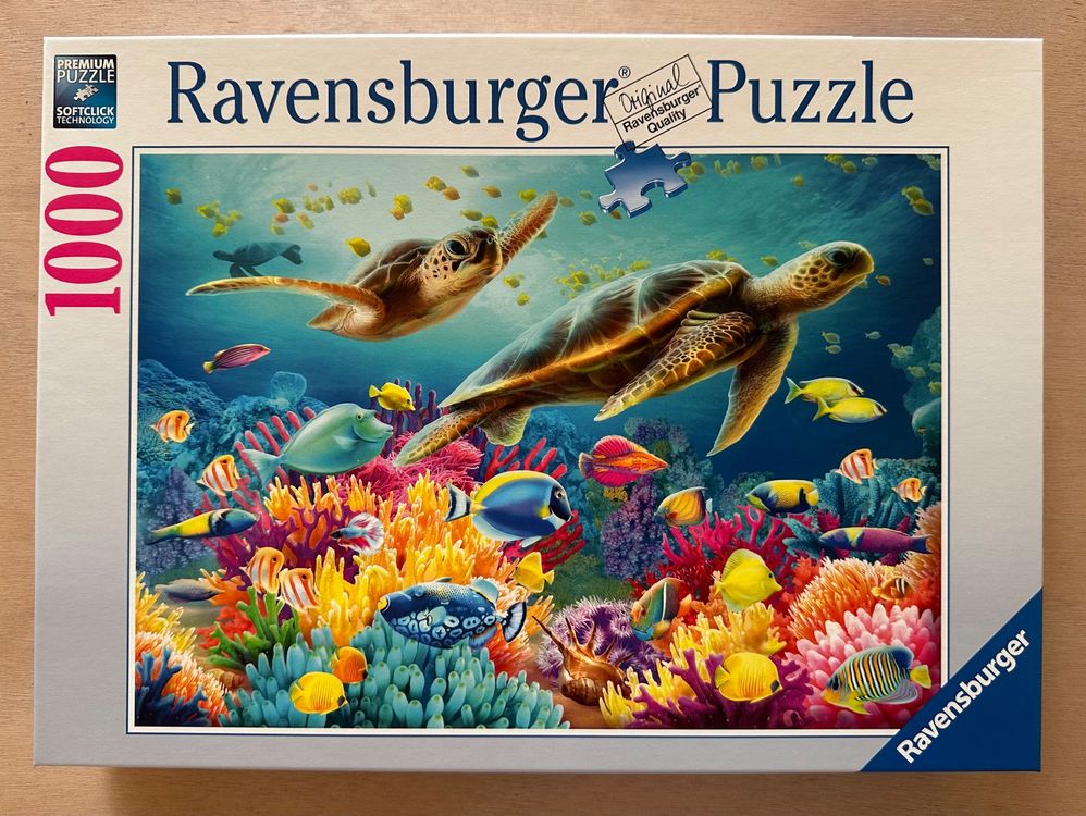 Puzzle Blaue Unterwasserwelt Teile Ravensburger Kaufen Auf