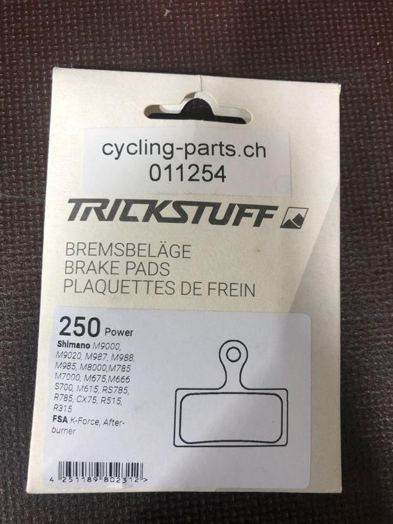 Bremsbelag Shimano Trickstuff 250 XTR XT Kaufen Auf Ricardo