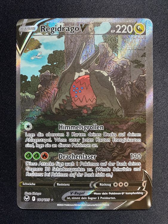 Regidrago V Alt Art Silver Tempest De Kaufen Auf Ricardo