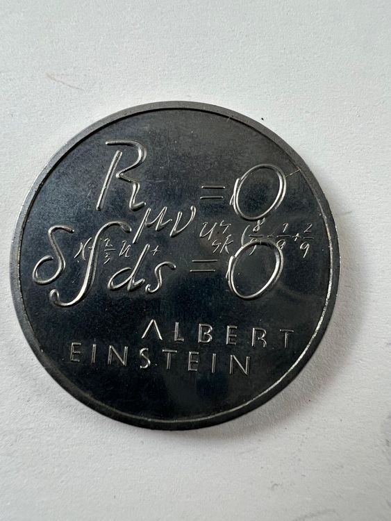 5 Franken Albert Einstein Formel Gedenkmünze Kaufen auf Ricardo