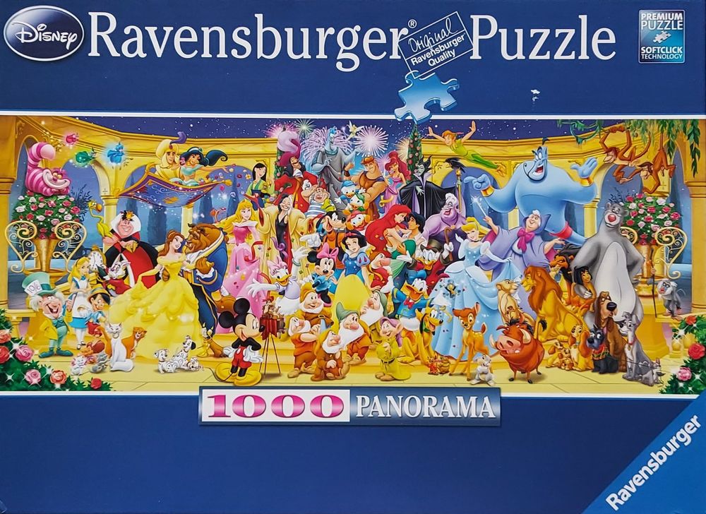 Puzzle Ravensburger Panorama Disney Gruppenfoto 1000 Teile Kaufen Auf