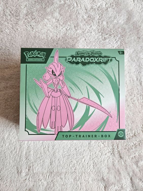 Pok Mon Tcg Paradox Rift Eisenkrieger Top Trainer Box De Kaufen Auf