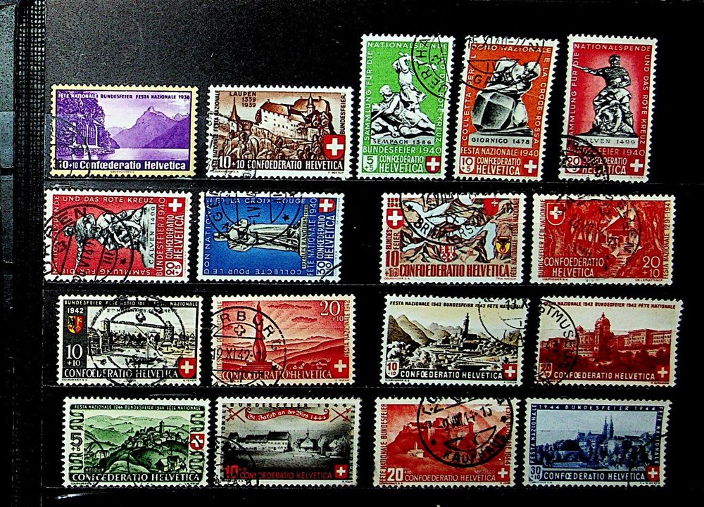 Pro Patria Timbres Oblit R S Sbk M Kaufen Auf