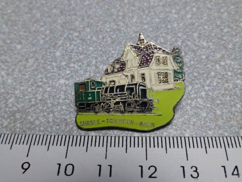 PIN PINS BAHN ZUG EISENBAHN SEILBAHN LOKOMOTIVE Sursee Kaufen Auf Ricardo