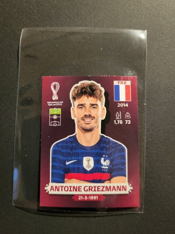 Panini Wm Team Frankreich Antoine Griezmann Nr Kaufen Auf Ricardo