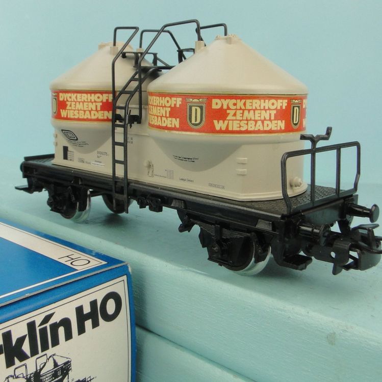 Märklin H0 4761 Behälterwagen Dyckerhoff Acheter sur Ricardo