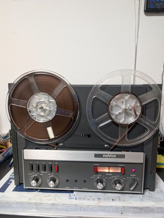 Revox A Mk Bandmaschine Im Koffer Vintage Kaufen Auf Ricardo