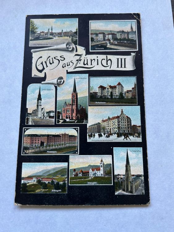 Gruss aus Zürich 1910 Kaufen auf Ricardo