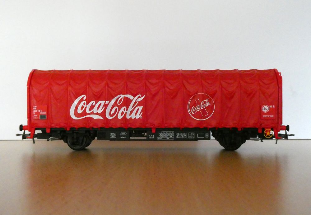 Planewagen Coca Cola Mit Minibus Electrotren Art Nr 212234 Kaufen