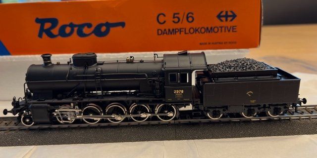 Roco 04111A Dampflokomotive C 5 6 Elefant SBB Kaufen Auf Ricardo