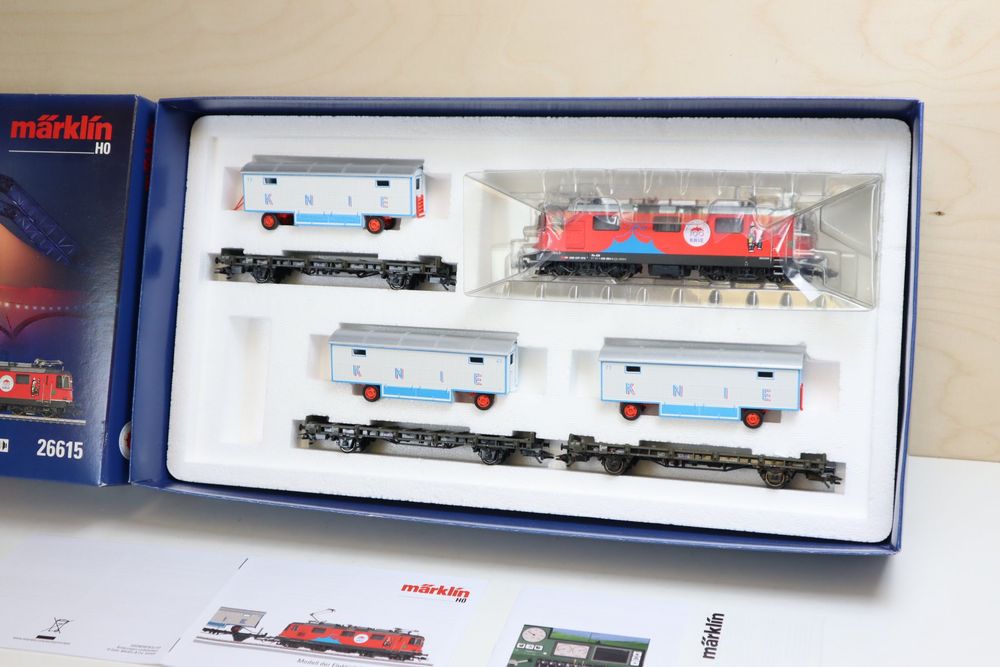 Märklin Zirkus Knie Zugpackung MFX Sound 26615 Kaufen auf Ricardo