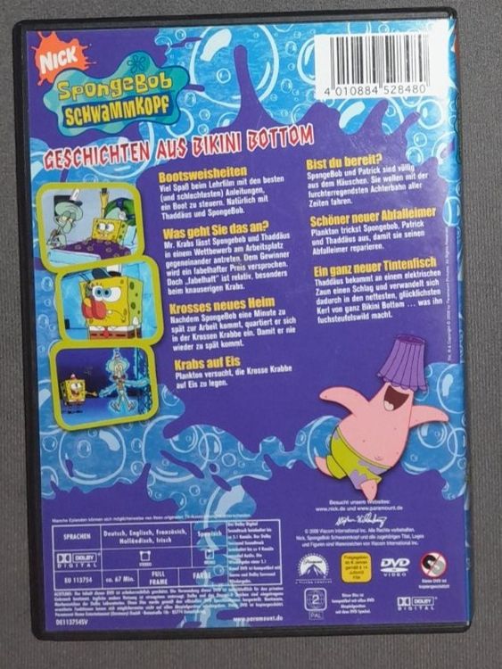 Spongebob Geschichten Aus Bikini Botton Dvd Kaufen Auf Ricardo