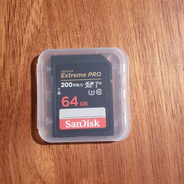 64GB SanDisk Extreme PRO SDXC UHS I Card Kaufen Auf Ricardo